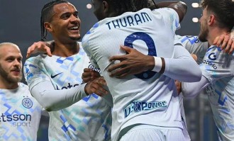 随着尤文主场2-2艰难绝平，意甲积分榜排名诞生：国米客场5-0狂胜坐稳榜首！