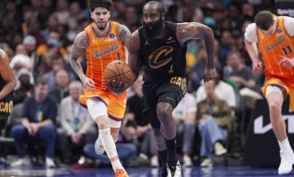 米切尔32分阿伦26+14哈登18+8 骑士擒黄蜂7连胜